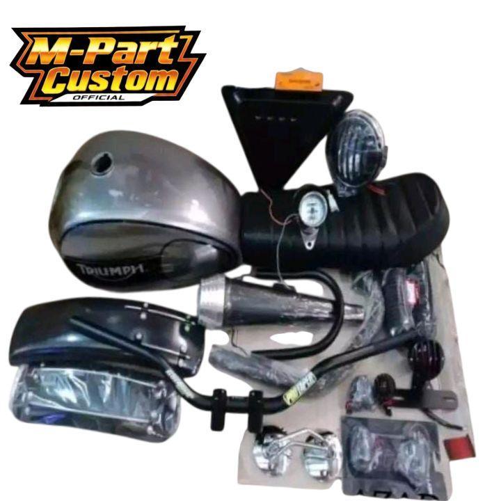 Motor [GM] paket Body full set japstyle motor Tiger Megapro thunder bison scorpio MOTOR CUSTOM Tangk