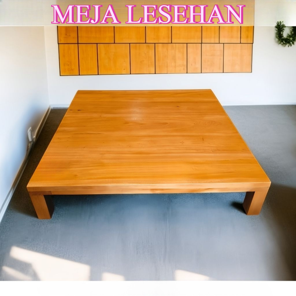 MEJA LESEHAN meja makan minimalis kayu Solid – Meja Makan Minimalis