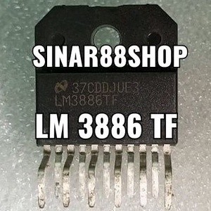 IC LM3886TF ORIGINAL ASLI LM 3886TF 3886 TF LM3886 TF AUDIO POWER AMPLI