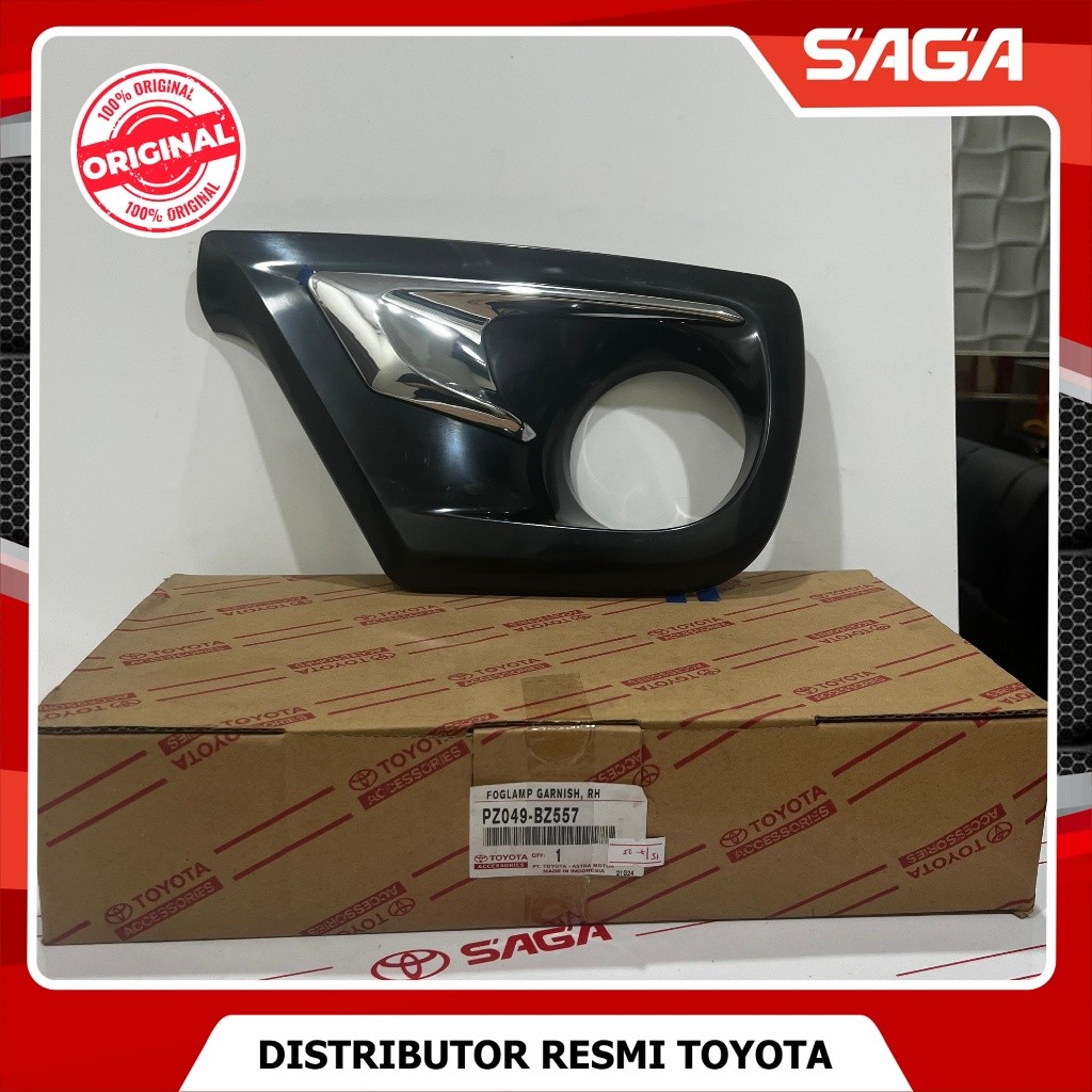 SAGA | Garnish Foglamp Kanan Avanza 2014 Original Toyota PZ049-BZ557
