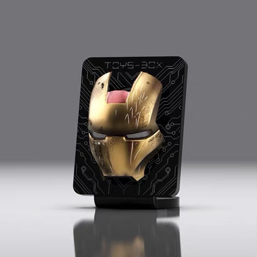 AUPSHOP Iron Man Mark 3 mask mini figure