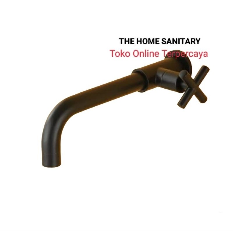 Spout kran wastafel Black Kran Wastafel Dinding