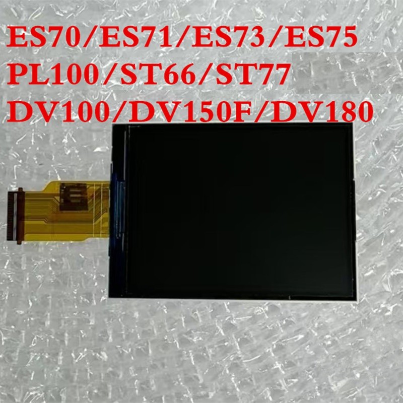 Gcell- LCD For Samsung ES70 ES71 ES73 ES75 PL100  ST66 ST77 DV100 DV150F DV180 Camera splay Screen  