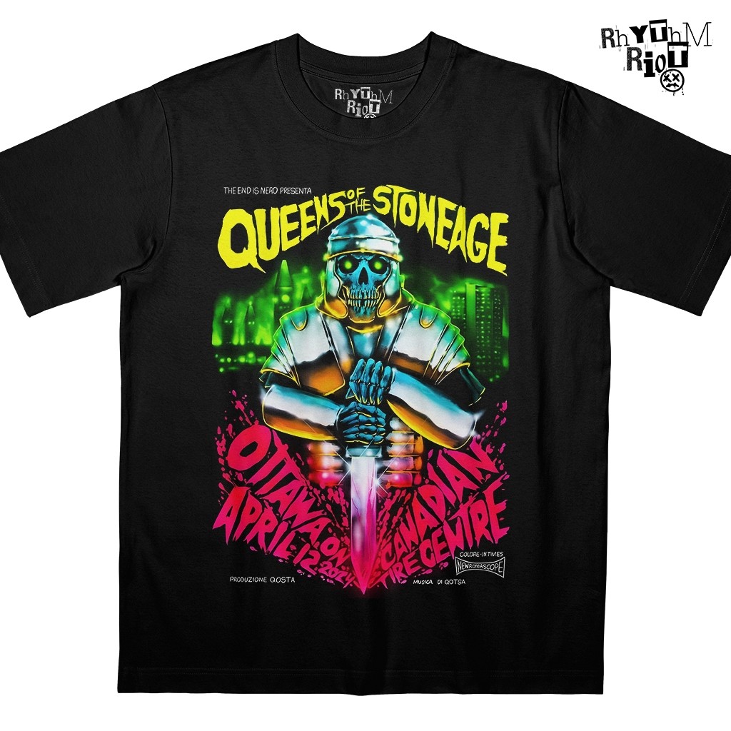 RhythmRiot - Kaos Band Vintage Combed 24s - T Shirt Distro Punk Metal Metallica Nirvana - DR0115 Ori
