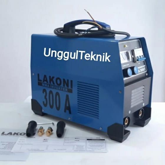 LAKONI MESIN LAS INVERTER MMA 3-PHASE 300A 300iT IGBT TRAFO LAS