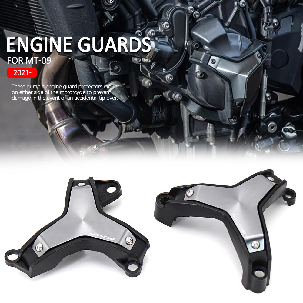 Bagian Motor Baru 2021 2022 Pelindung Stator Mesin Penutup Pelindung Alternator UNTUK YAMAHA MT-09 M