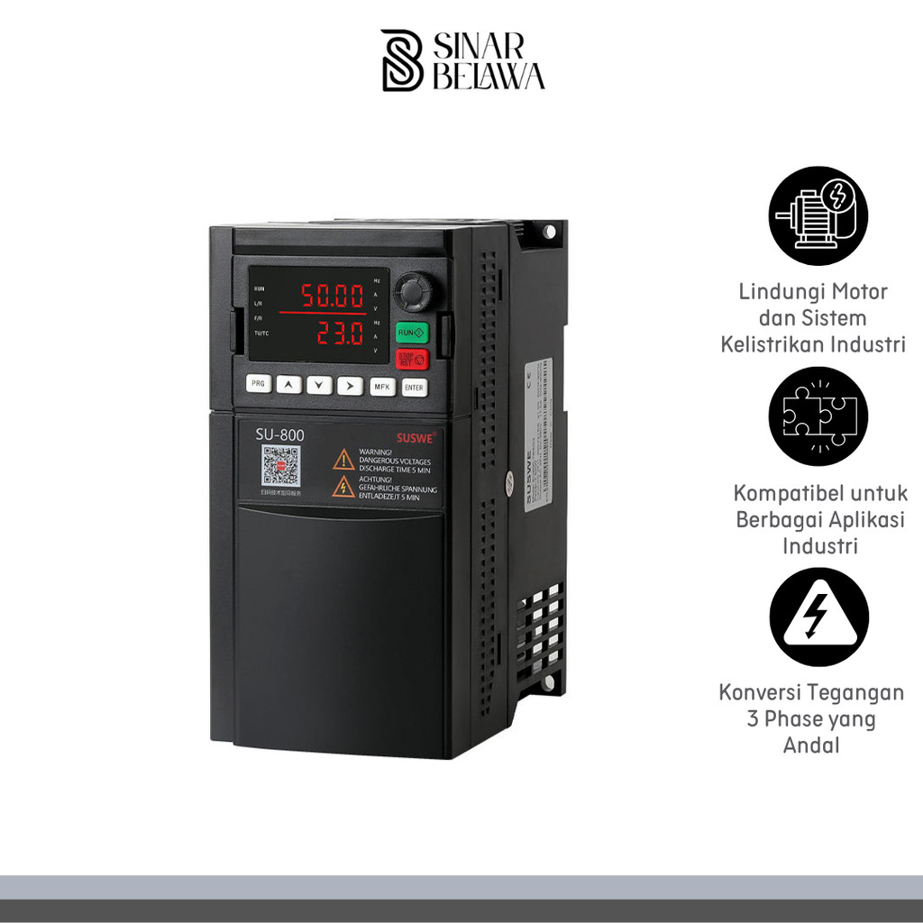Frequency Converter Inverter VFD 3 Phase 220V to 380V 4KW