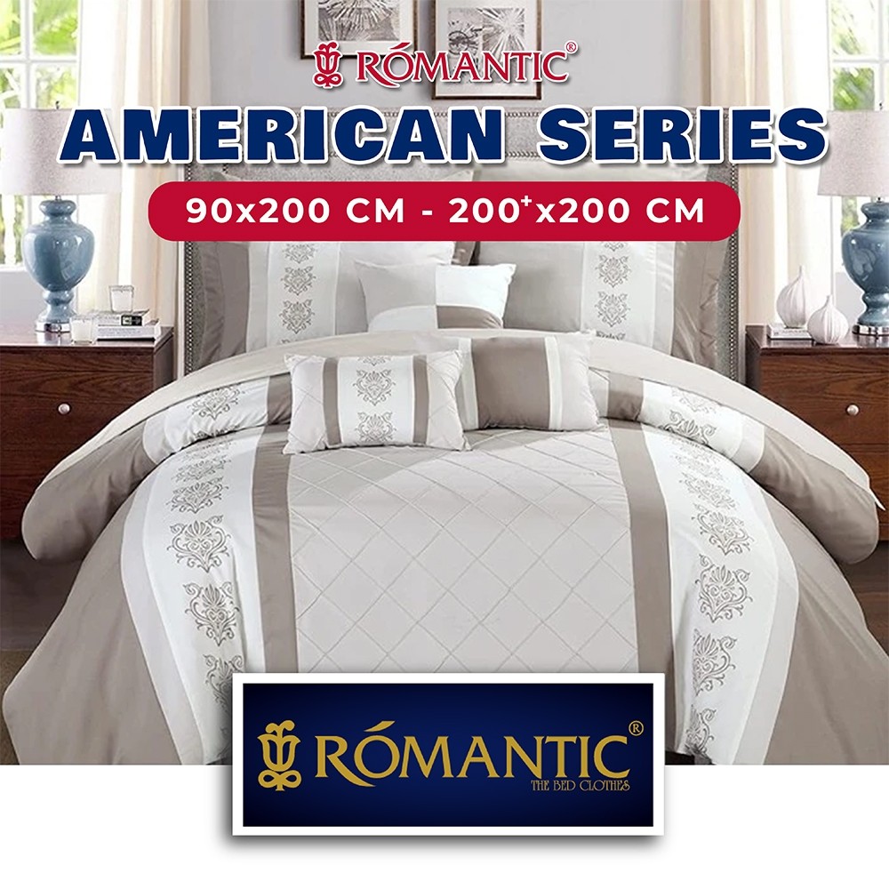 Bedcover Sprei Set Kingdoms by ROMANTIC Bamboo velvet motif amerika