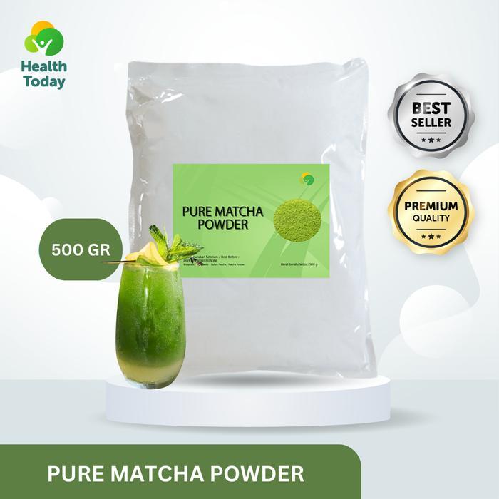 Health Today Pure Matcha Powder Premium/ Teh Hijau 1kg - Pure Matcha 1kg
