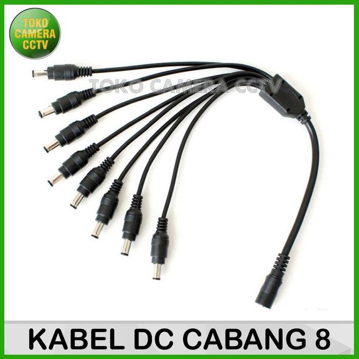 KABEL DC SPLITTER CABANG 8 JACK DC CABANG 8 - Spesifikasi