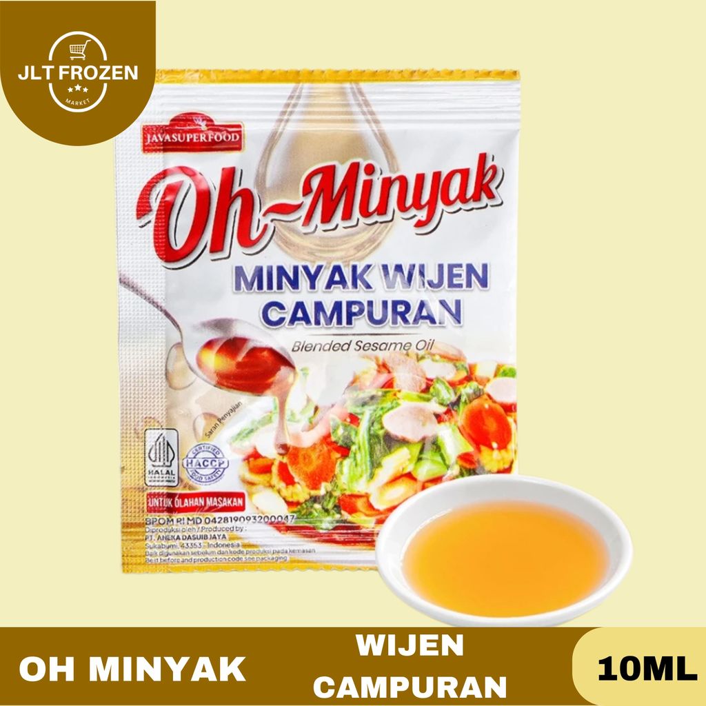 Oh Minyak Wijen Campuran 10ml - 1 PCS / Blended Sesame Oil / Minyak Wijen Sachet