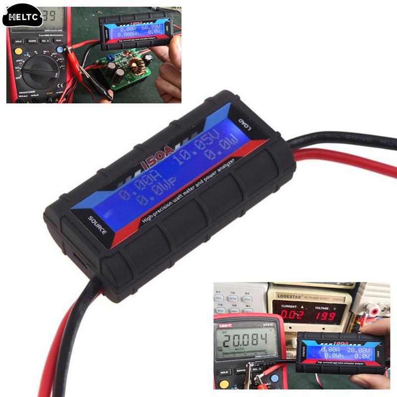 1pc Metall ft08 rc 150a hochpräzises Watt meter Leistungs analysator Hintergrund beleuchtung LCD-Wat