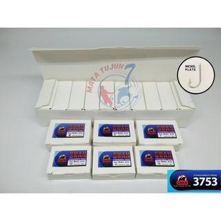 Mata Kail Pancing SWAN 3753 Tangkai Panjang Satu Kotak isi 100 pcs - size 7, TORNADO