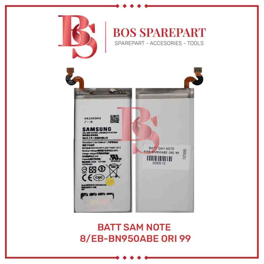 Bos Sparepart ITC Cempaka - BATERAI SAMSUNG NOTE 8 / EB - BN950ABE ORI 99 / BATTERY / BATRE