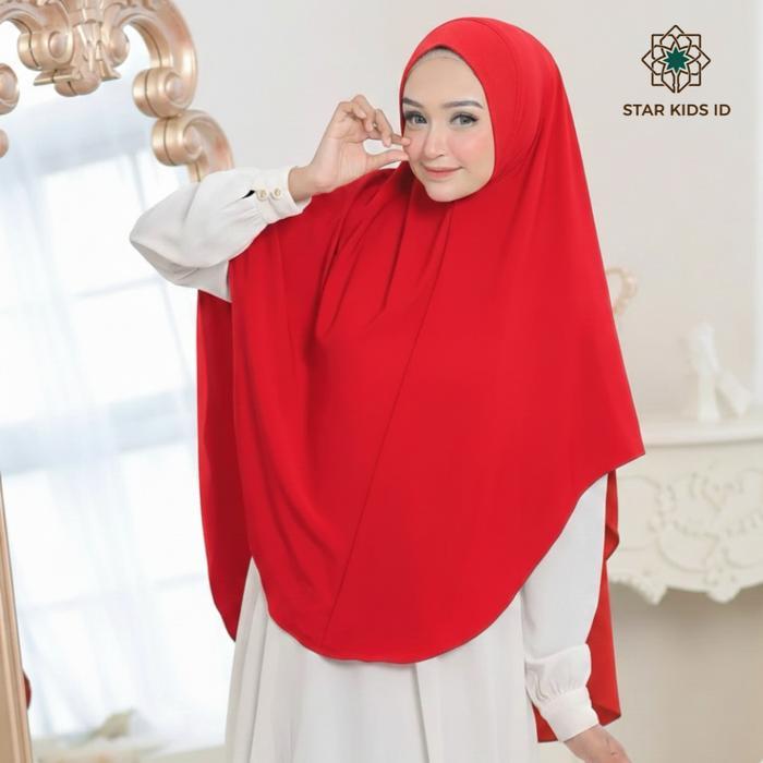 Oval Jumbo - Jilbab Khimar Instan Syari Oval Jumbo Ori Zain Collection