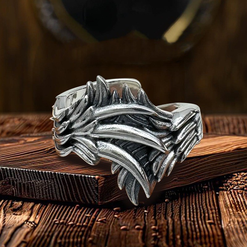 Cincin Vintage Pria yang Dipersonalisasi