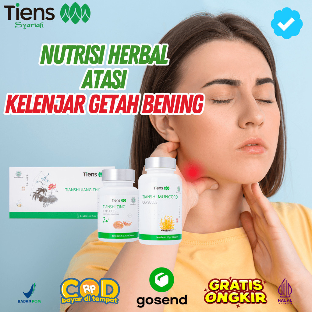 Tiens Tcm Herbal China Kelenjar Getah Bening Fitofarmaka Official Store Original