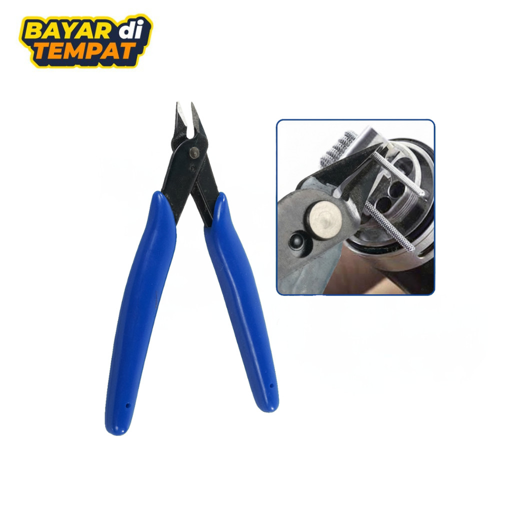 Tang Potong Kawat Presisi - Alat Potong Coil Vape Premium
