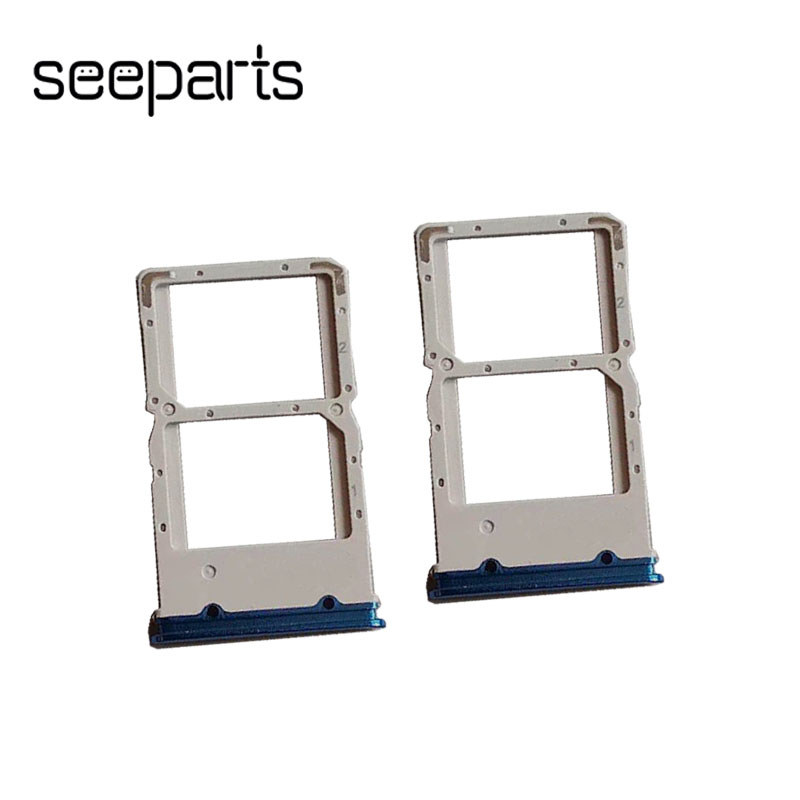 Sim Tray Holder For Xiaomi Mi 9T Pro Card Tray Slot Holder Adapter Socket Repair Parts For Redmi K20