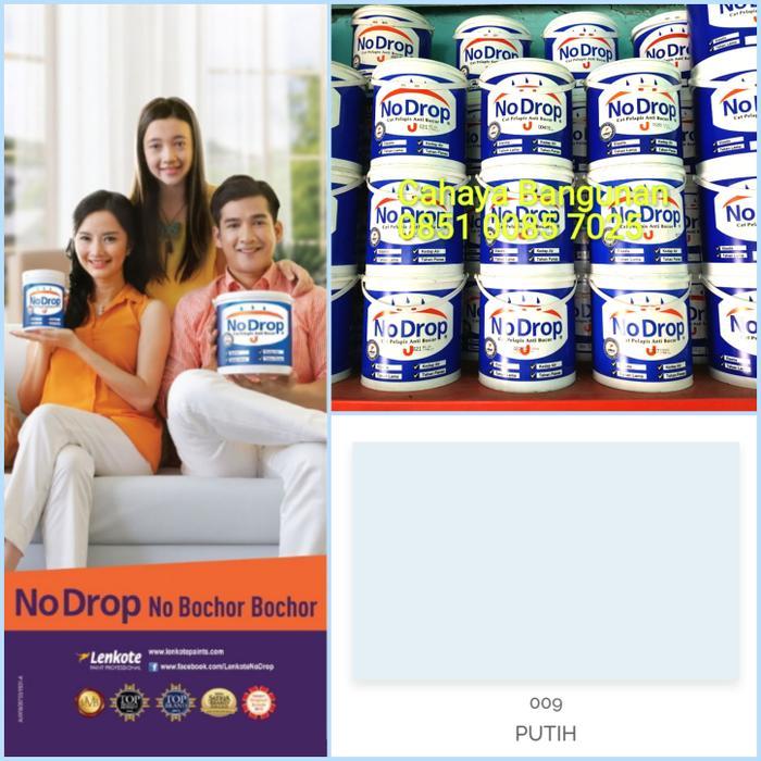 NO DROP PUTIH 009 Cat Waterproofing 4 Kg - NoDrop Galon 4Kg Putih - White 009