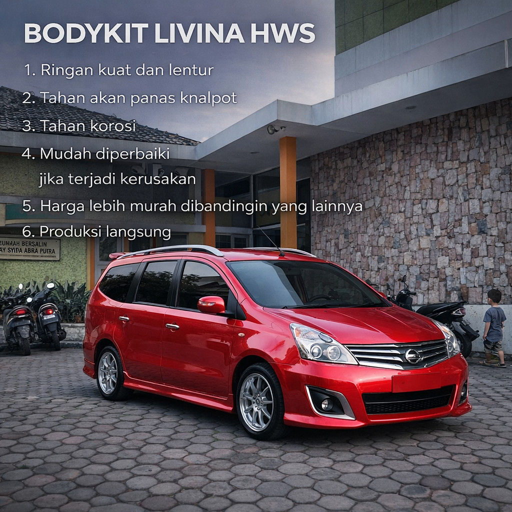bodikit BODYKIT Bumper nissan grand livina HWS  2007-12  body kit LIVINA BODY KIT LIVINA