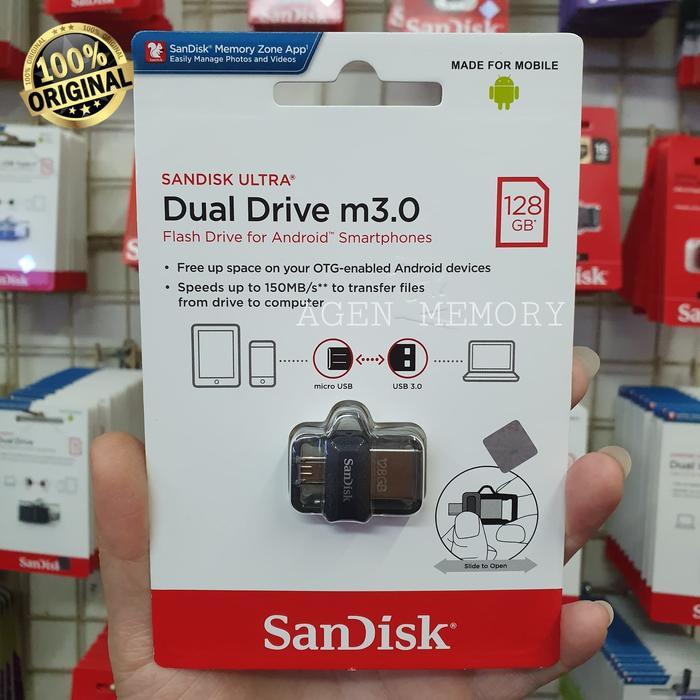 FLASHDISK OTG M3 SANDISK 128 GB