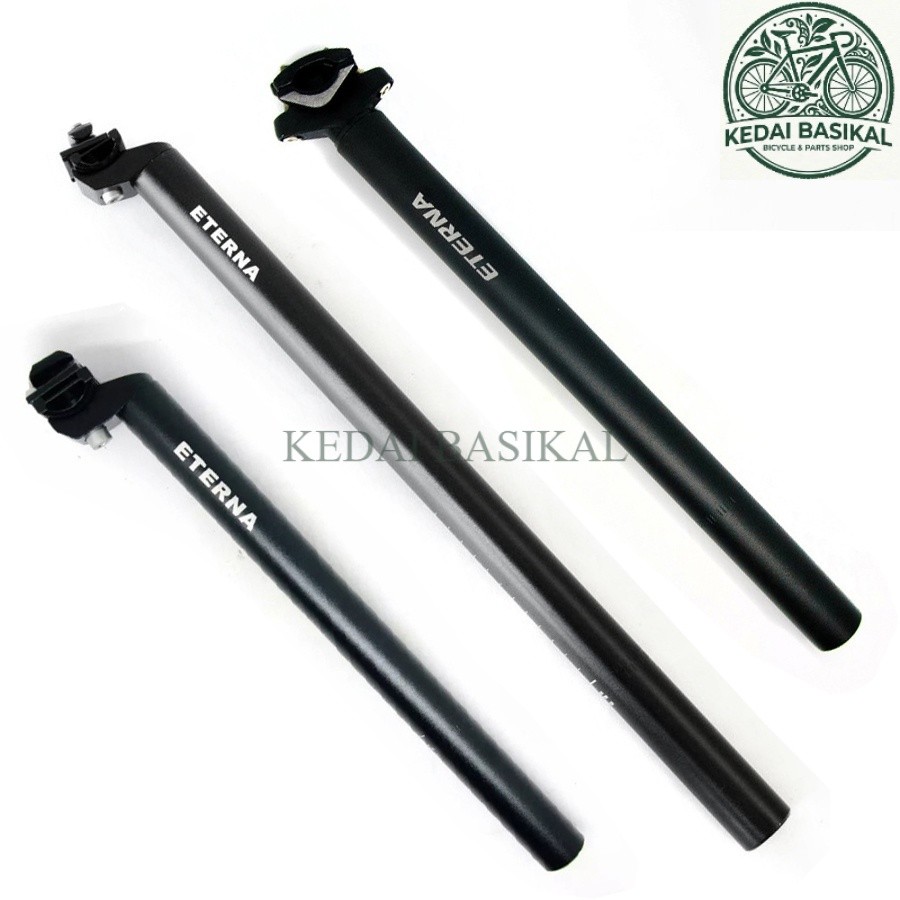 [KEDAI BASIKAL] Seatpost Sepeda MTB / Lipat / Roadbike Eterna 27.2 x 350 / 31.6 x 400 / 33.9 x 530 m