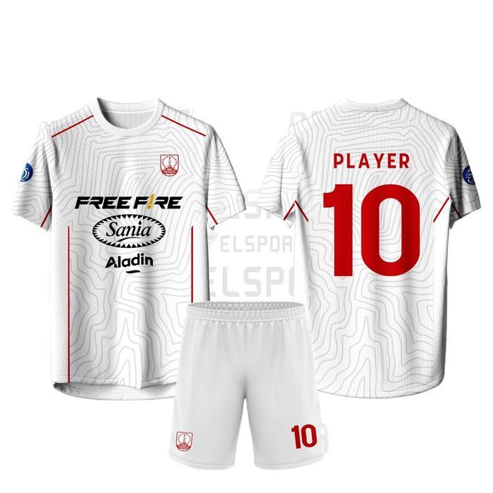 Jersey Custom Liga 1 Persis Solo Away Gratis Nama dan No Punggung Full Printing - Atasan Anak, S