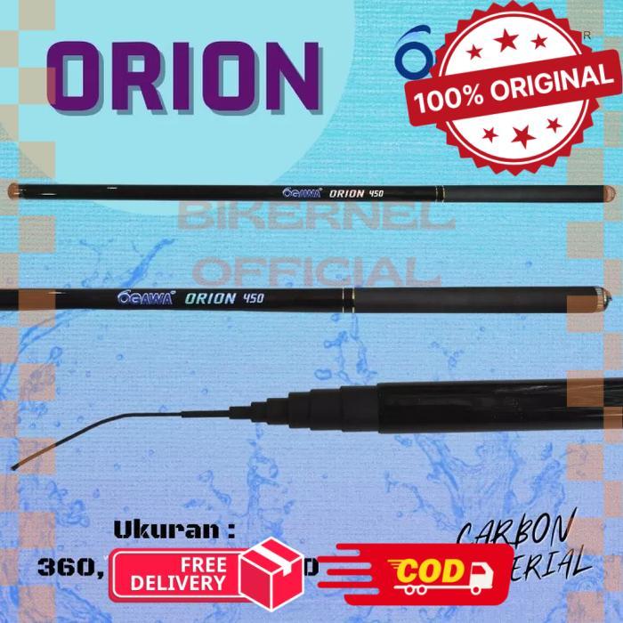 Joran Tegek Carbon OGAWA ORION Panjang 360 450 540 630 - 360 -biken