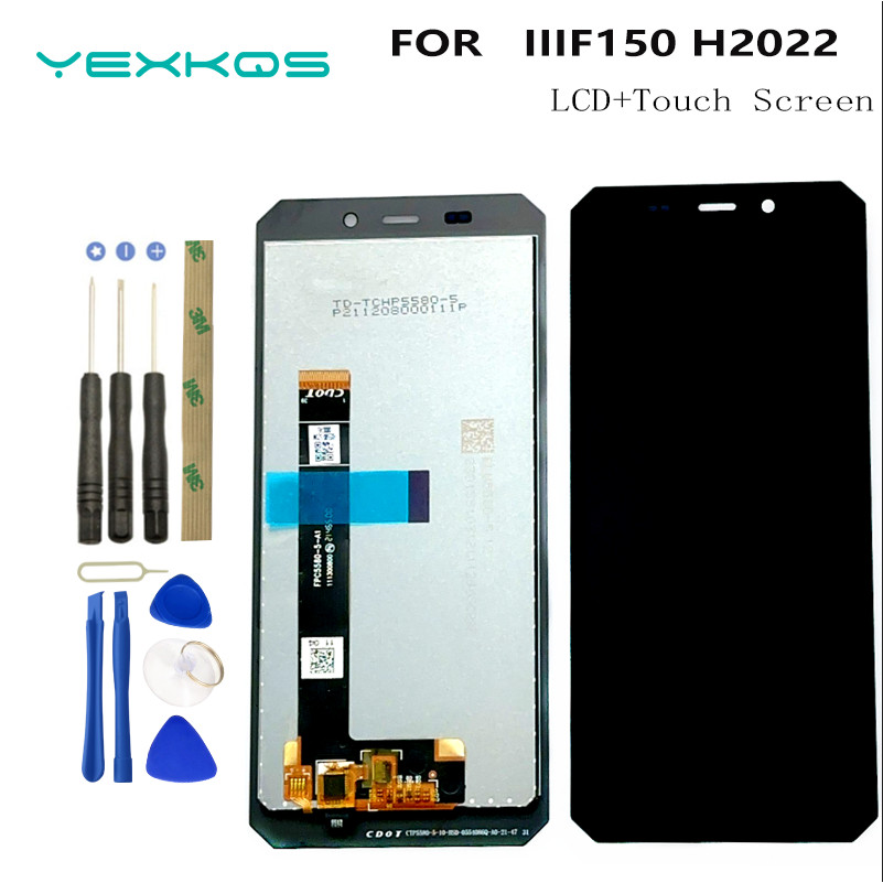 5.5" Original Oukitel iiiF150 H2022 LCD splay and Tou Screen gitizer Assembly Replacement For F150 H