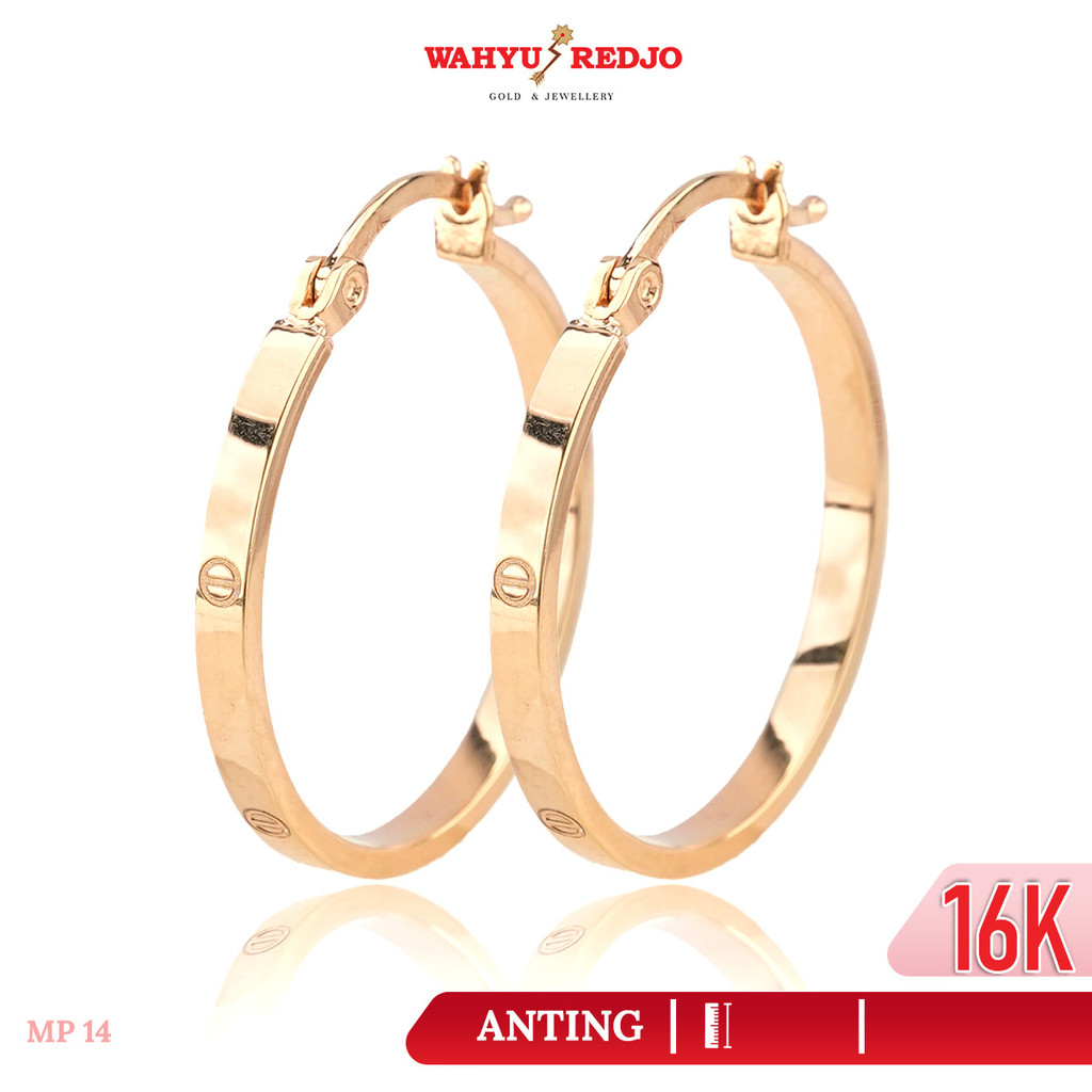 Anting Bulat CTR 16K Wahyu Redjo Pameran