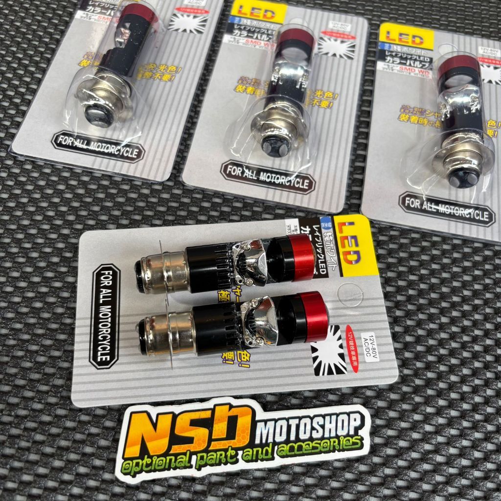 Lampu H6 Laser Biled Super Terang Lampu H6 Motor Universal Super Terang Cahaya Flat Cut