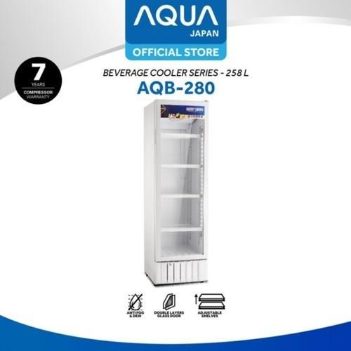 AQUA Showcase  AQB-280 / AQB280 DISPLAY COOLER 258L