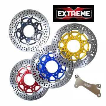 (extreme) piringan cakram besar 260mm vario 150 beat mio j  piringan cakram depan variasi - Lancar j