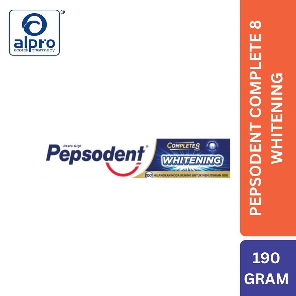 Pepsodent Complete 8 Whitening
