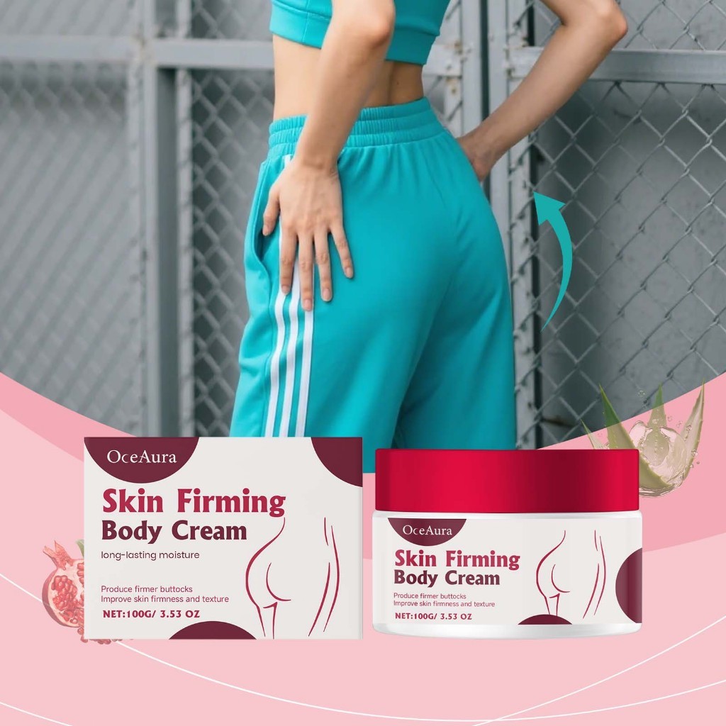 OceAura Buttock Cream Pembesar 100g Pengencang Bokong Butt Lifting Massage Cream Skin Firming bokong