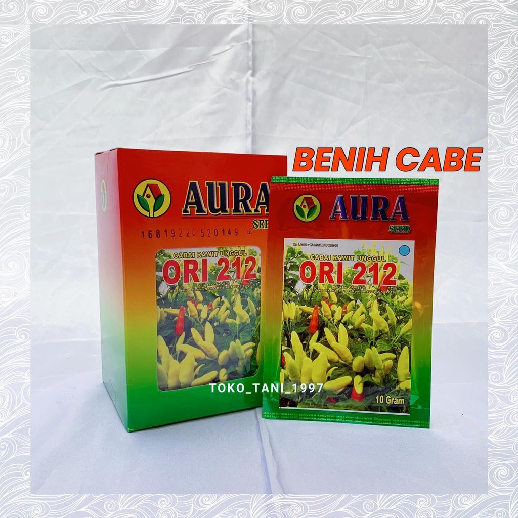 BENIH CABE RAWIT ORI 212 AURA SEED 10gr