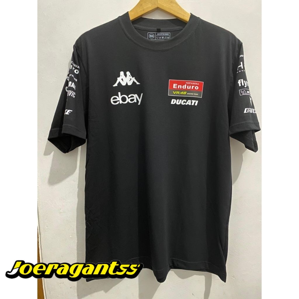 Kaos Racing Team VR 46 Rossi Motogp Katun Combed 30s