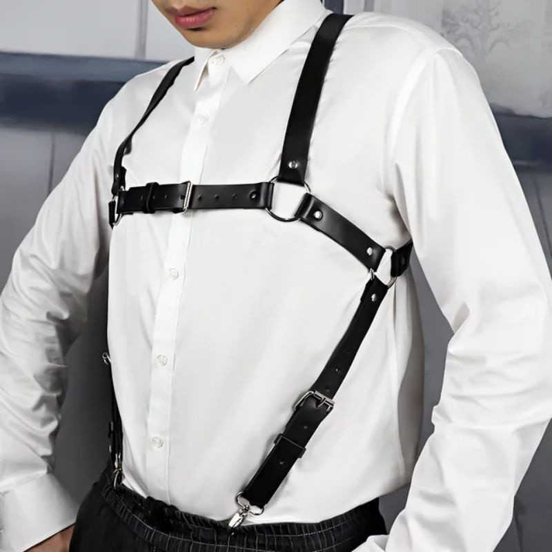 [HF081] Body Belt Harness Strap belt ikat pinggang suspender pria