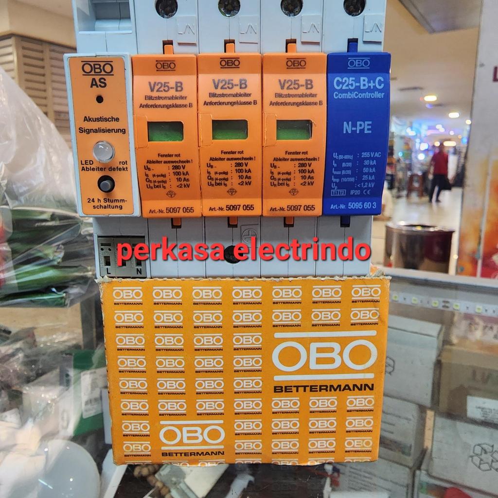 Surge Arrester OBO AS V25-B 3P+N 100KA