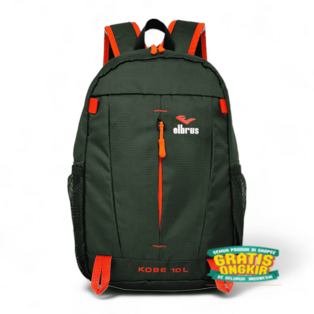 Tas ransel kecil pria 10 liter tas ransel mini pria army tactical olahraga multifungsi hiking runnin