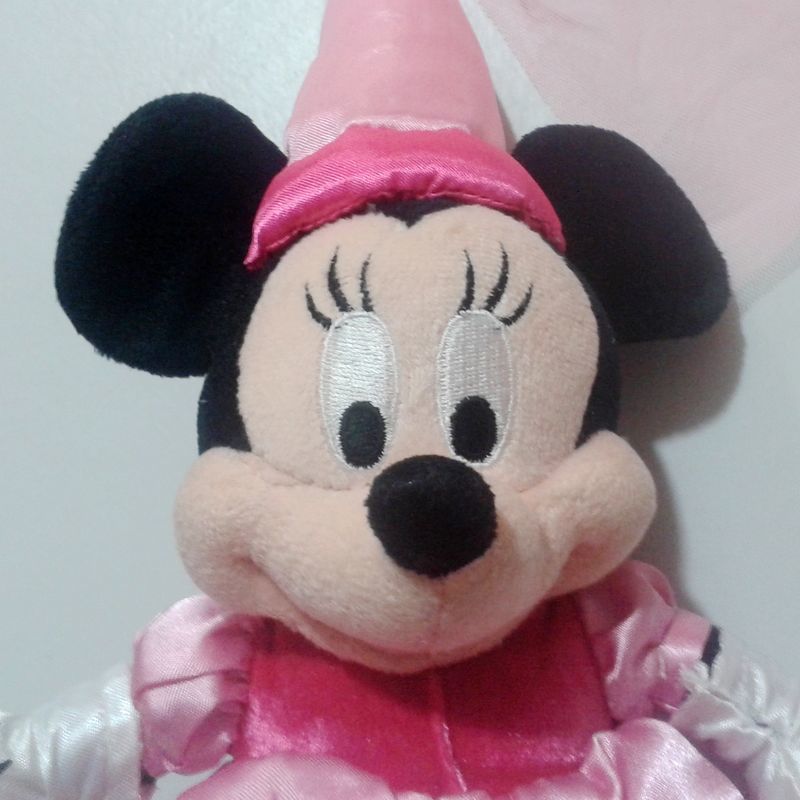 New 35cm Minnie Mouse Princess Dress Up Plush Doll Cute Girl Toy Minnie Doll Diy Doll Christmas Gift