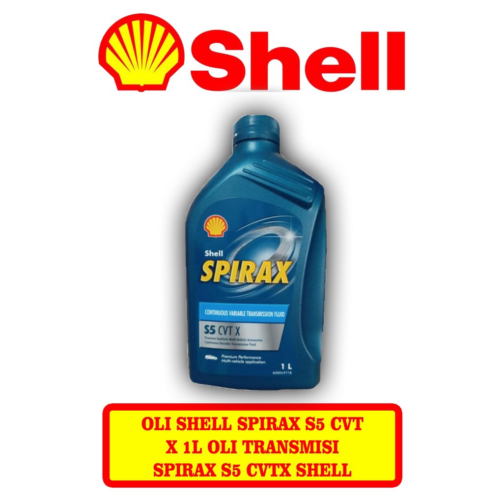 OLI SHELL SPIRAX S5 CVT X 1L OLI TRANSMISI SPIRAX S5 CVTX SHELL 42780