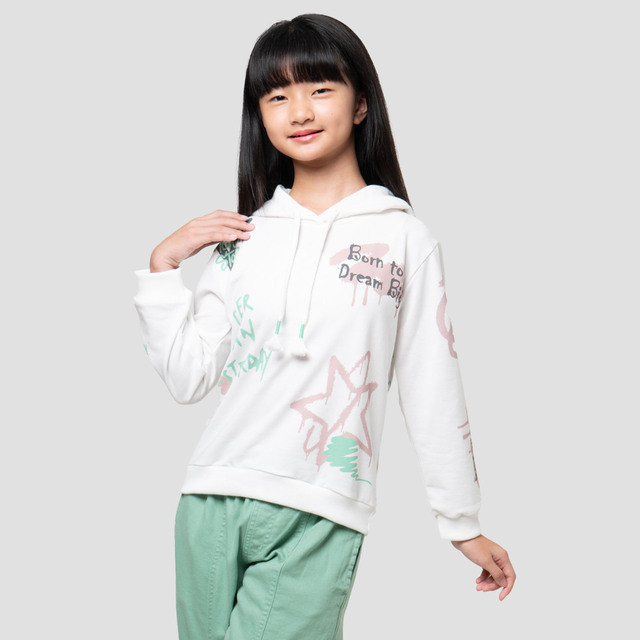 Nevada Hoodie Grafitti Sweater Anak Perempuan 123080452