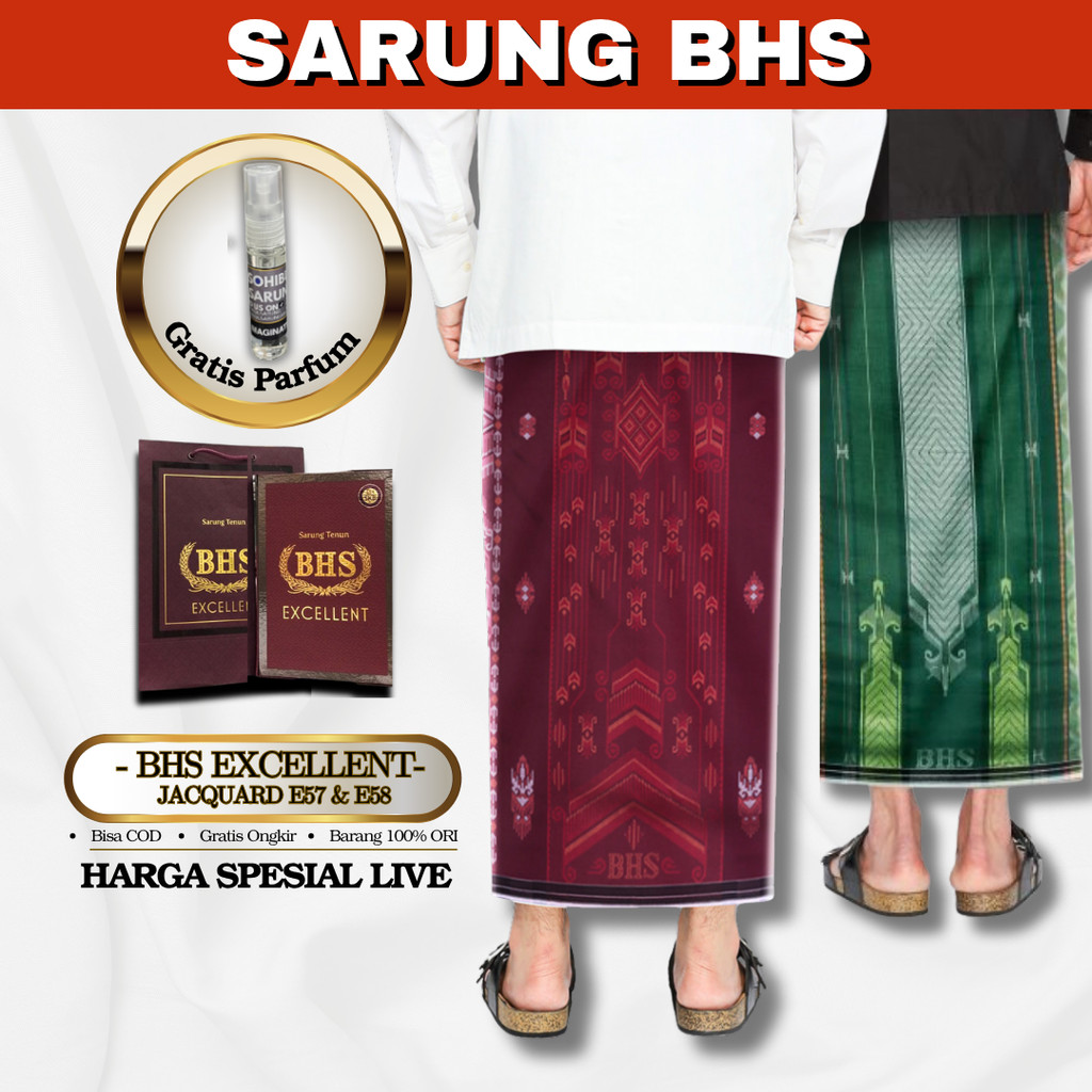 Sarung BHS Excellent Gold Super JEA & JSK MIX | JGF JGB JGM JGH