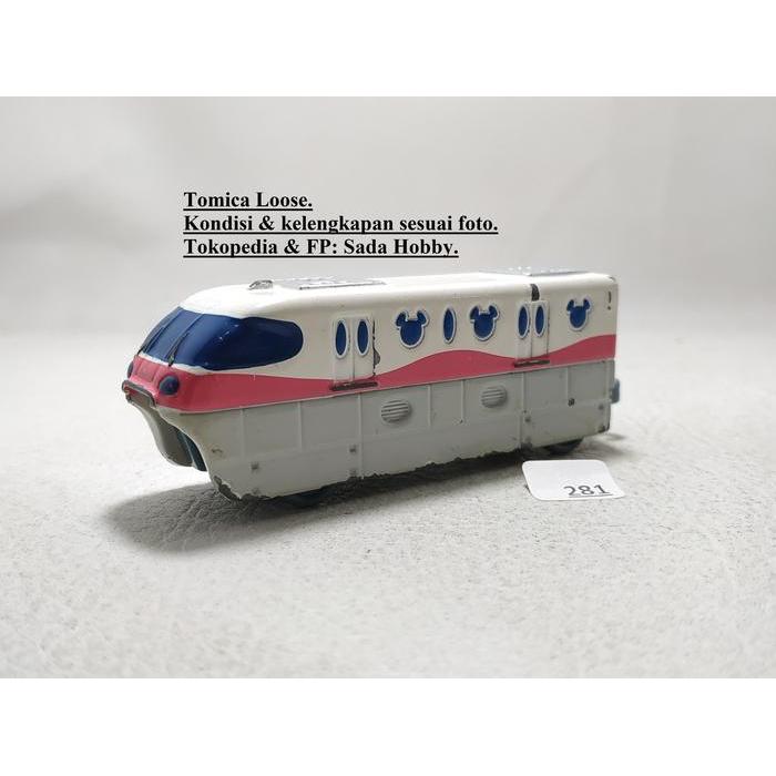 Tomica Disney Resort Line Set Pink Monorail Loose SBAtoys
