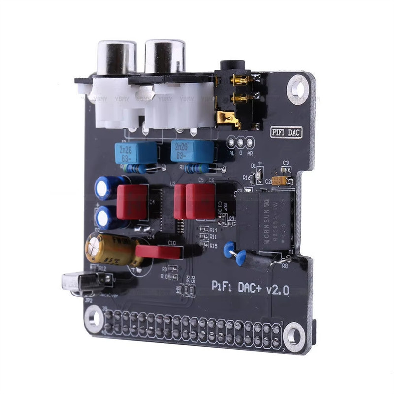 Auo Sound Card For Raspberry Pi23B+ & For Arduino PCM5122 I2S Interface 384Khz With LED Incator