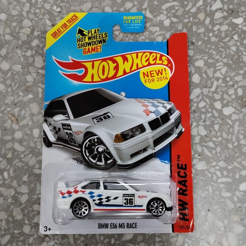 HOT WHEELS 1:64 BMW E36 M3 RACE series  diecast car model gifts