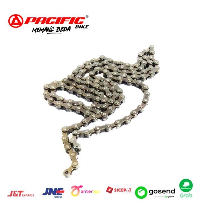 rantai Rante sepeda MTB lipat federal polygon 6 / 7 speed pacific NEW