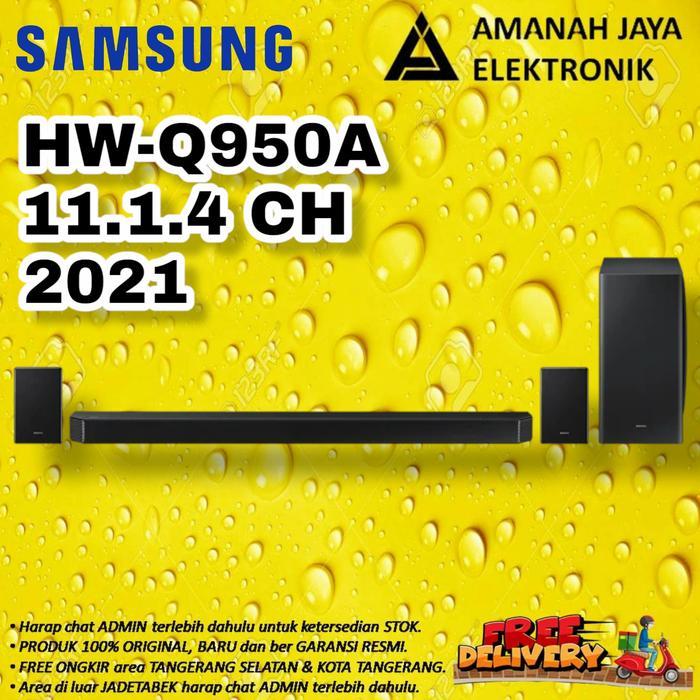PROMO GASPOLL SAMSUNG HWQ950A SOUNDBAR 11.1.4 Ch DOLBY ATMOS DTS | HW-Q950A NEW 2021